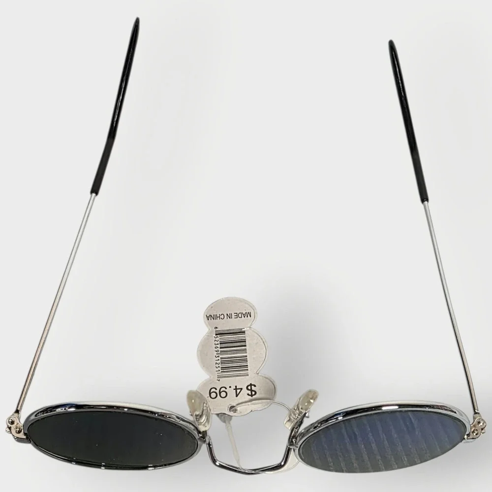 VINTAGE 1990s Smiley Face Sunglasses, Holographic Glasses NEW‎ Old Stock NOVELTY
